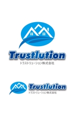 malon7さんの社名のロゴ「トラストリューション株式会社」のロゴへの提案