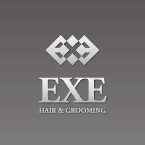 Heavytail_Sensitive (shigeo)さんの「HAIR & GROOMING  EXE」のロゴ作成への提案