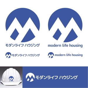 ロゴ研究所 (rogomaru)さんの建築会社　「㈱モダンライフ　ハウジング」のロゴへの提案