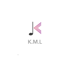 Aton (Aton)さんの架空のレコード会社「K.M.L」のロゴへの提案