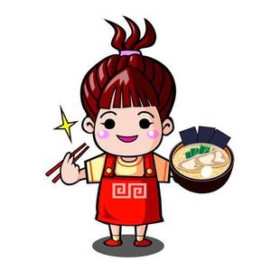 八軒屋 (yaskunks)さんの横浜家系ラーメン 一蓮家というラーメン屋の広報担当女の子のキャラクターへの提案