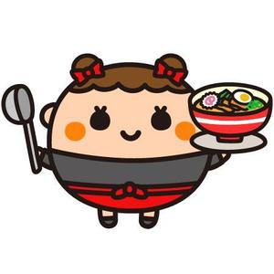 ParuNaka (parunaka)さんの横浜家系ラーメン 一蓮家というラーメン屋の広報担当女の子のキャラクターへの提案