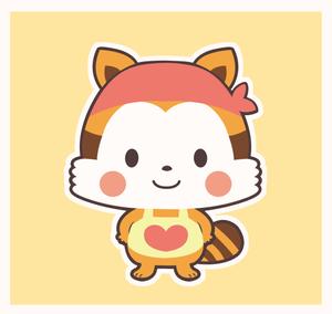 もりした (moko_1305)さんのあらいぐまのキャラクターデザインへの提案