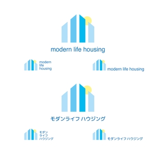 ohdesign2 (ohdesign2)さんの建築会社　「㈱モダンライフ　ハウジング」のロゴへの提案