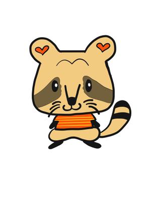 ushizaworld (ushizaworld)さんのあらいぐまのキャラクターデザインへの提案