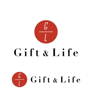 m_mtbooks (m_mtbooks)さんのギフトと雑貨のショッピングサイト「ギフトアンドライフ」のロゴへの提案
