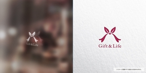 VainStain (VainStain)さんのギフトと雑貨のショッピングサイト「ギフトアンドライフ」のロゴへの提案