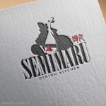 無彩色デザイン事務所 (MUSAI)さんのダイニングキッチン　SEMIMARU　ロゴへの提案
