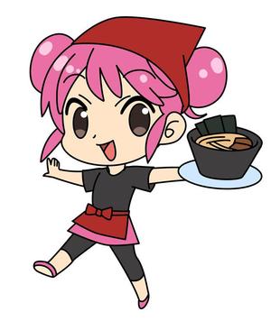 かわち (kawachi_306)さんの横浜家系ラーメン 一蓮家というラーメン屋の広報担当女の子のキャラクターへの提案