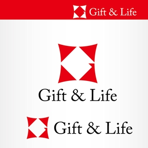 agnes (agnes)さんのギフトと雑貨のショッピングサイト「ギフトアンドライフ」のロゴへの提案