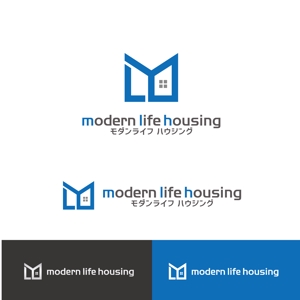 FDP ()さんの建築会社　「㈱モダンライフ　ハウジング」のロゴへの提案