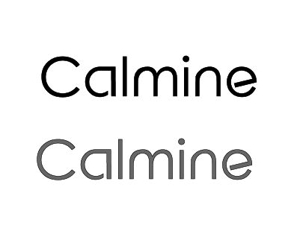 futo (futo_no_jii)さんのパソコンスタンドや周辺機器ブランド「Calmine」のロゴへの提案