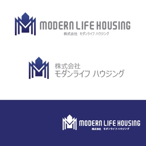 Tatsu (hiehietatsuya)さんの建築会社　「㈱モダンライフ　ハウジング」のロゴへの提案