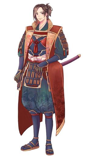沙 (pentsu)さんのイケメン武将のキャラクターデザインへの提案