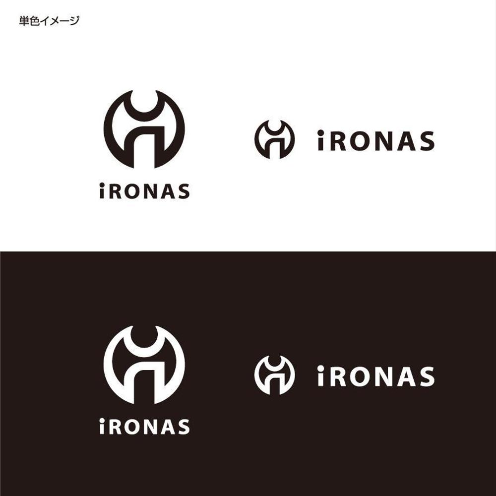 「女社長」株式会社 iRONASのロゴ作成依頼