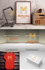 malon7さんのタオルメーカー「松岡タオル株式会社」のロゴへの提案