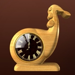naomi (Ts-naomi)さんの木製置き時計のデザインへの提案