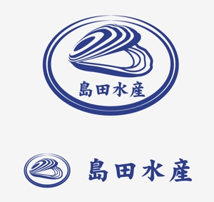 MacMagicianさんの水産会社直営店　飲食店　ショップサイト　島田水産のロゴへの提案