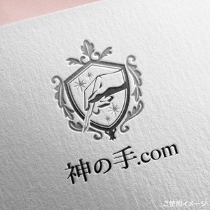 shirokuma_design (itohsyoukai)さんの株式会社　神の手.com　のロゴへの提案