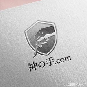 shirokuma_design (itohsyoukai)さんの株式会社　神の手.com　のロゴへの提案