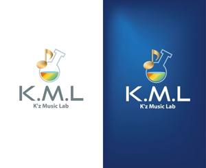 IandO (zen634)さんの架空のレコード会社「K.M.L」のロゴへの提案