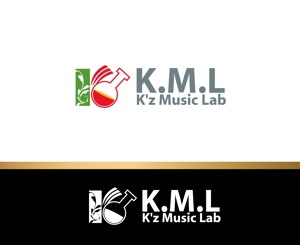 IandO (zen634)さんの架空のレコード会社「K.M.L」のロゴへの提案