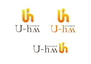 all-e (all-e)さんのWEB版住宅展示場運営会社「U-hm」のロゴデザインへの提案