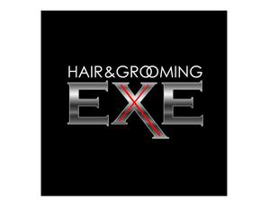 FISHERMAN (FISHERMAN)さんの「HAIR & GROOMING  EXE」のロゴ作成への提案