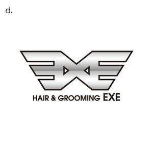 fuji_san (fuji_san)さんの「HAIR & GROOMING  EXE」のロゴ作成への提案