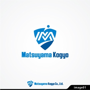 konodesign (KunihikoKono)さんの信頼の歴史、創業55年の防水工事会社　松山工業のロゴへの提案