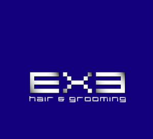 デザイン工房　初咲 (hatsuzaki)さんの「HAIR & GROOMING  EXE」のロゴ作成への提案