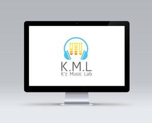 Okumachi (Okumachi)さんの架空のレコード会社「K.M.L」のロゴへの提案