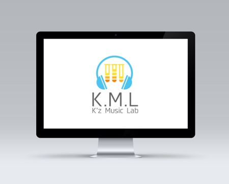 Okumachi (Okumachi)さんの架空のレコード会社「K.M.L」のロゴへの提案