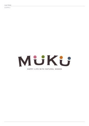 114 DESIGN (becchi)さんの規格型住宅商品「MUKU（ムク）」のロゴへの提案