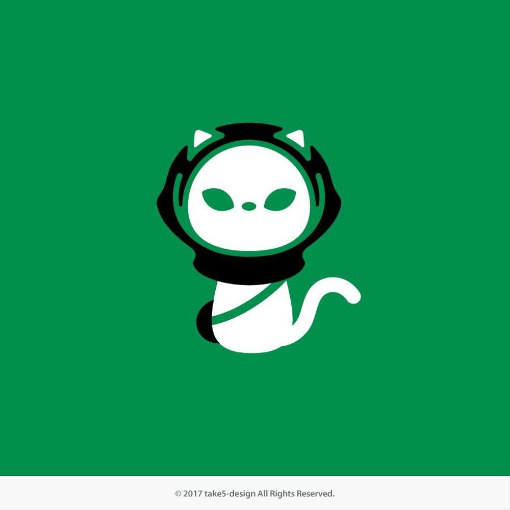 イスラム×猫×旅　のロゴ作成。　商標登録予定なし