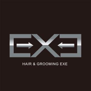 CF-Design (kuma-boo)さんの「HAIR & GROOMING  EXE」のロゴ作成への提案