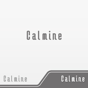 【活動休止中】karinworks (karinworks)さんのパソコンスタンドや周辺機器ブランド「Calmine」のロゴへの提案