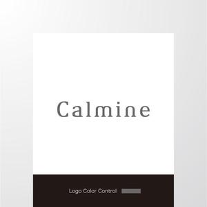 ＊ sa_akutsu ＊ (sa_akutsu)さんのパソコンスタンドや周辺機器ブランド「Calmine」のロゴへの提案