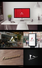 YY_graphics (YY_graphics)さんの建築会社（ビルダー）『Amazing products』のロゴへの提案