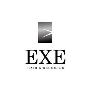 ryo (frog-graph)さんの「HAIR & GROOMING  EXE」のロゴ作成への提案