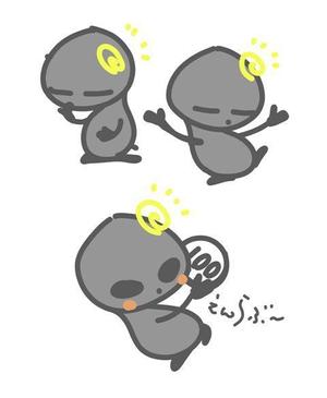 鈴木 ようこ (yoko115)さんの「地底人」のキャラクター制作　（商品化予定）への提案