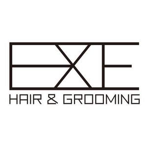 honeycomb (grace_design)さんの「HAIR & GROOMING  EXE」のロゴ作成への提案