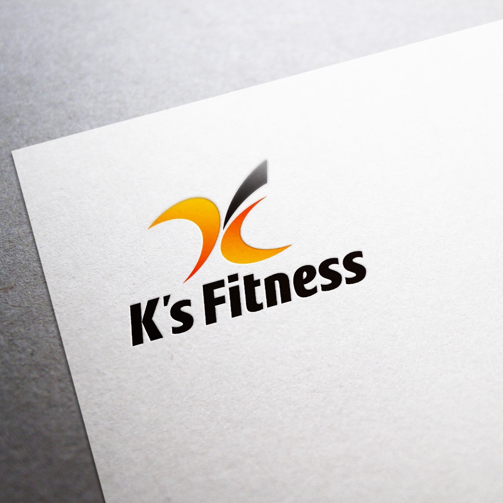 フィットネスジム「K'S FITNESS」のロゴ作成
