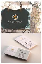 tom-ho (tom-ho)さんのフィットネスジム「K'S FITNESS」のロゴ作成への提案