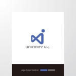＊ sa_akutsu ＊ (sa_akutsu)さんのモバイルアプリ開発プラットフォームを提供「ユニフィニティー」の企業ロゴへの提案