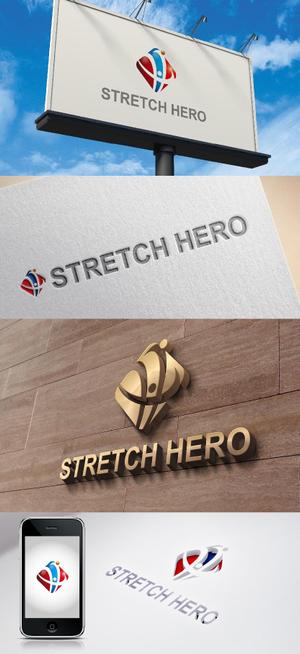 k_31 (katsu31)さんのストレッチ専門店「STRETCH HERO」のロゴへの提案