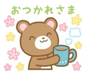k_kiriko (k_kiriko)さんの優しくふんわりタッチのキャラクターの日常スタンプ作成への提案