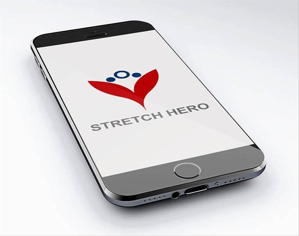 ストレッチ専門店「STRETCH HERO」のロゴ