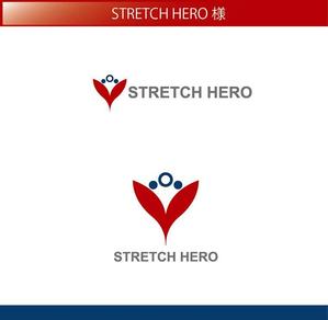 FISHERMAN (FISHERMAN)さんのストレッチ専門店「STRETCH HERO」のロゴへの提案