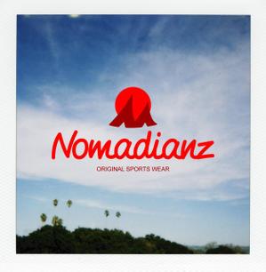 dsk831さんのスポーツブランド「Nomadianz 」のロゴ作成への提案